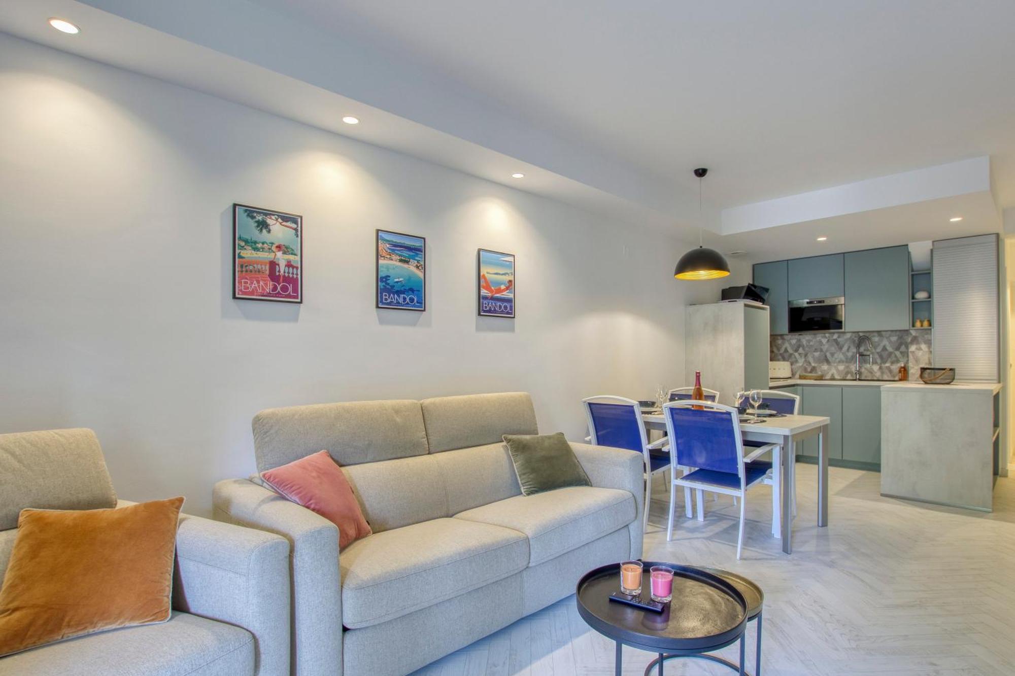 Appartement Piscine Tennis Acces Prive Plage Joia Санари-сюр-Мер Экстерьер фото